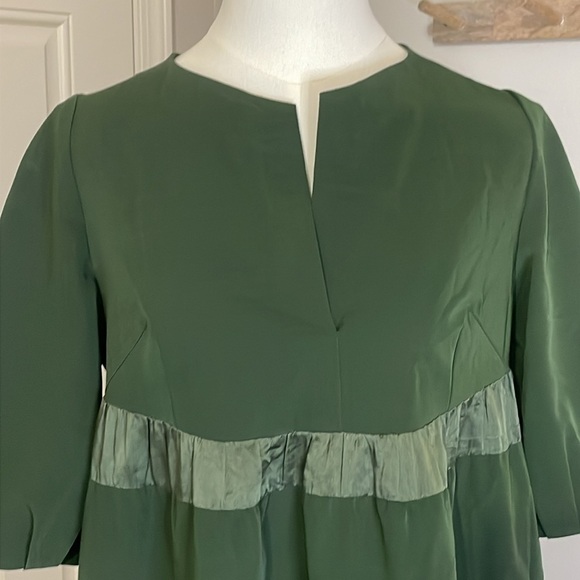 PHILOSOPHY DI ALBERTA FERRETTI Green Dress Italy size Medium 6 8 Date Party Work - Picture 5 of 12